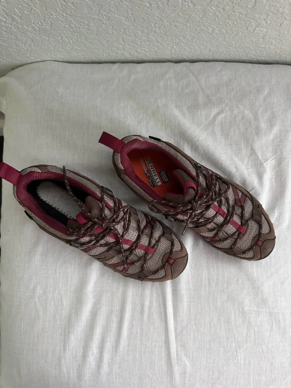 Merrell Siren Sport GTX Waterproof Hiking Shoes Women’s 8.5 Brown Vibram Trail - Picture 2 of 8